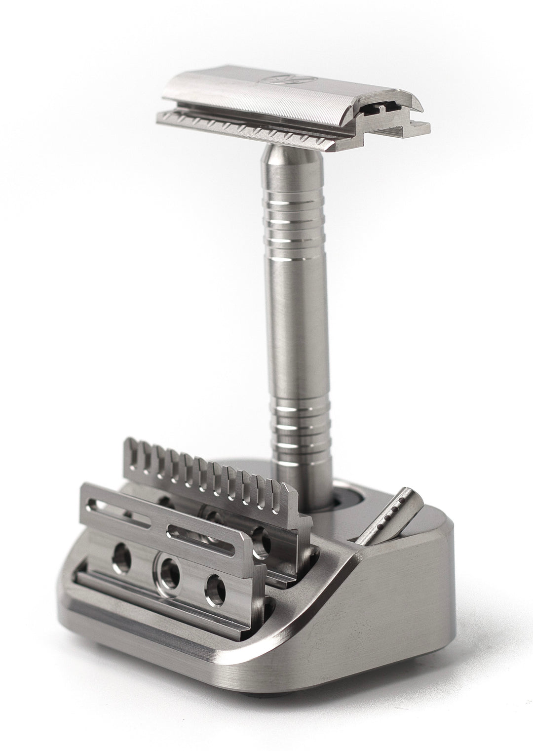 modular safety razor stand