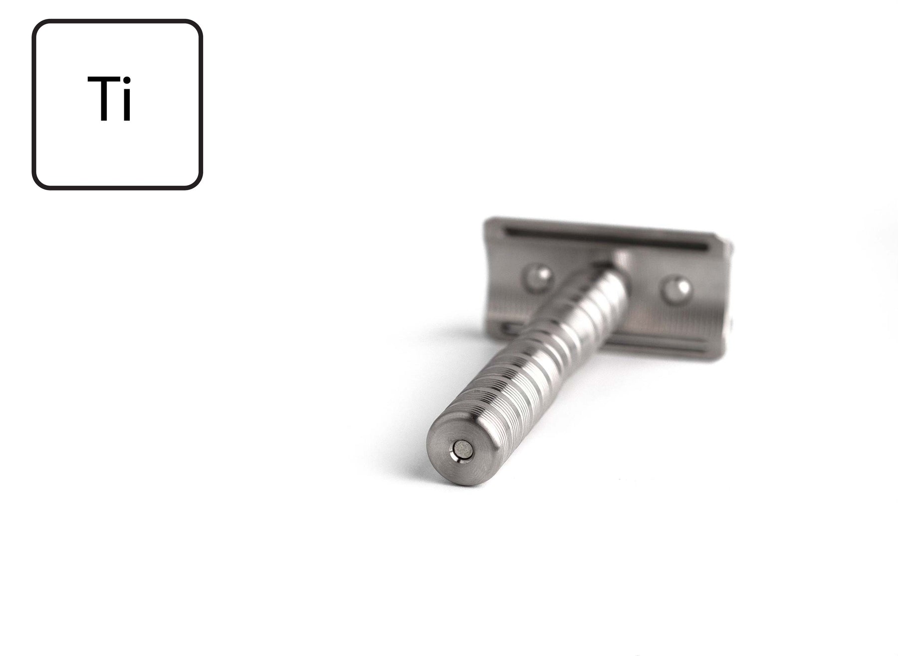 Titanium Winning Safety Razor - Yates Precision Manufacturing, LLC