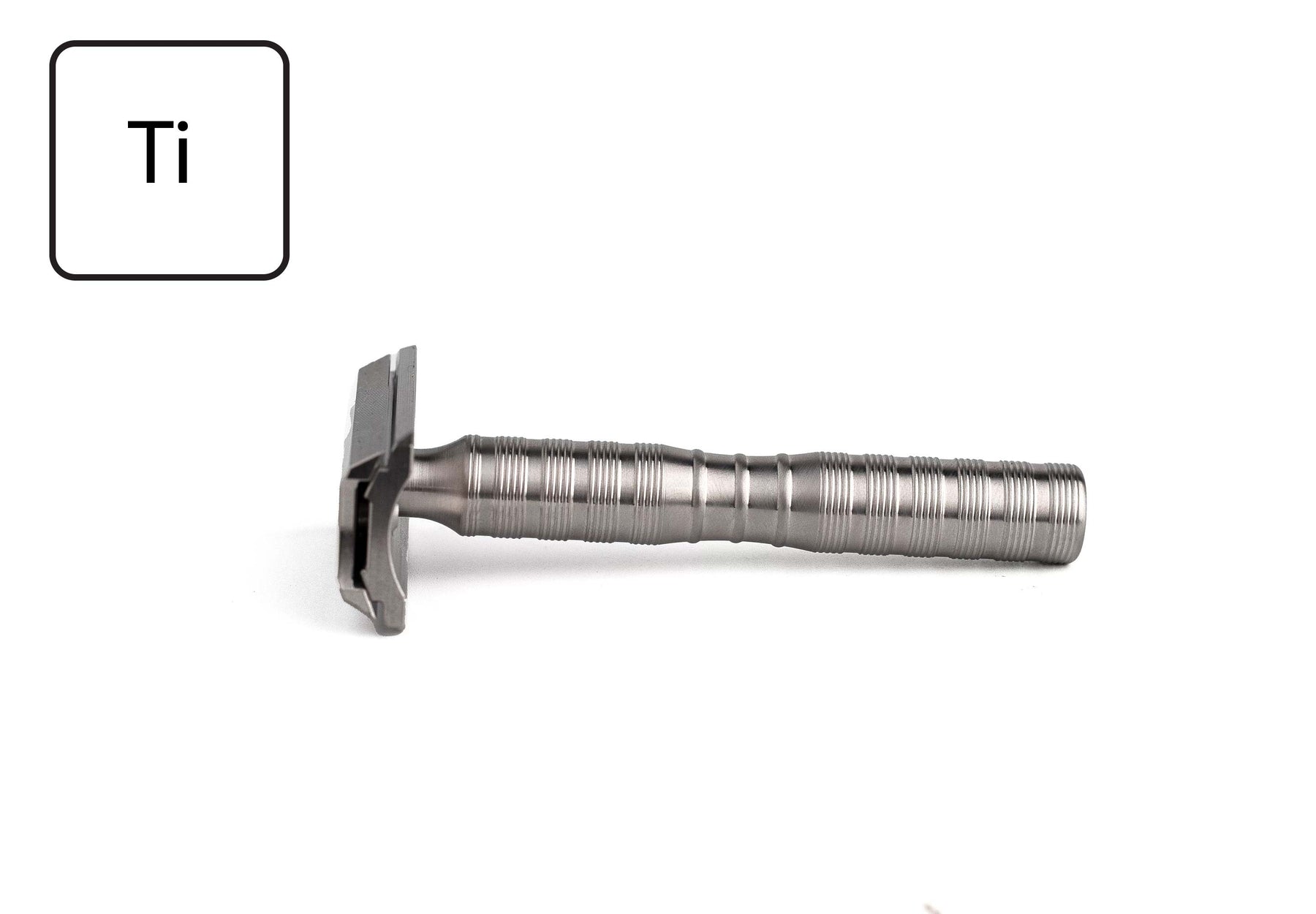 Titanium Winning Safety Razor - Yates Precision Manufacturing, LLC