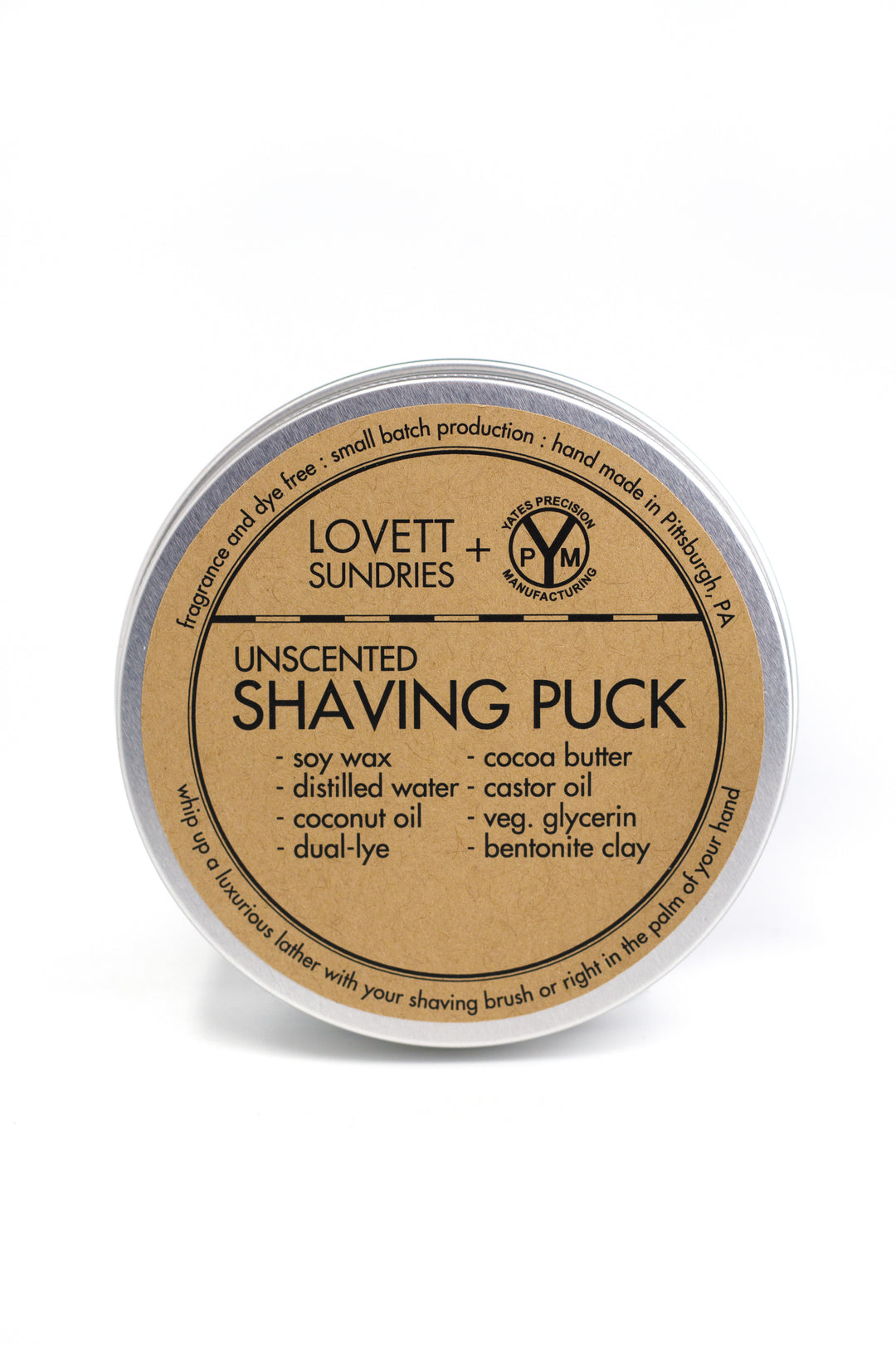 unscented shaving soap