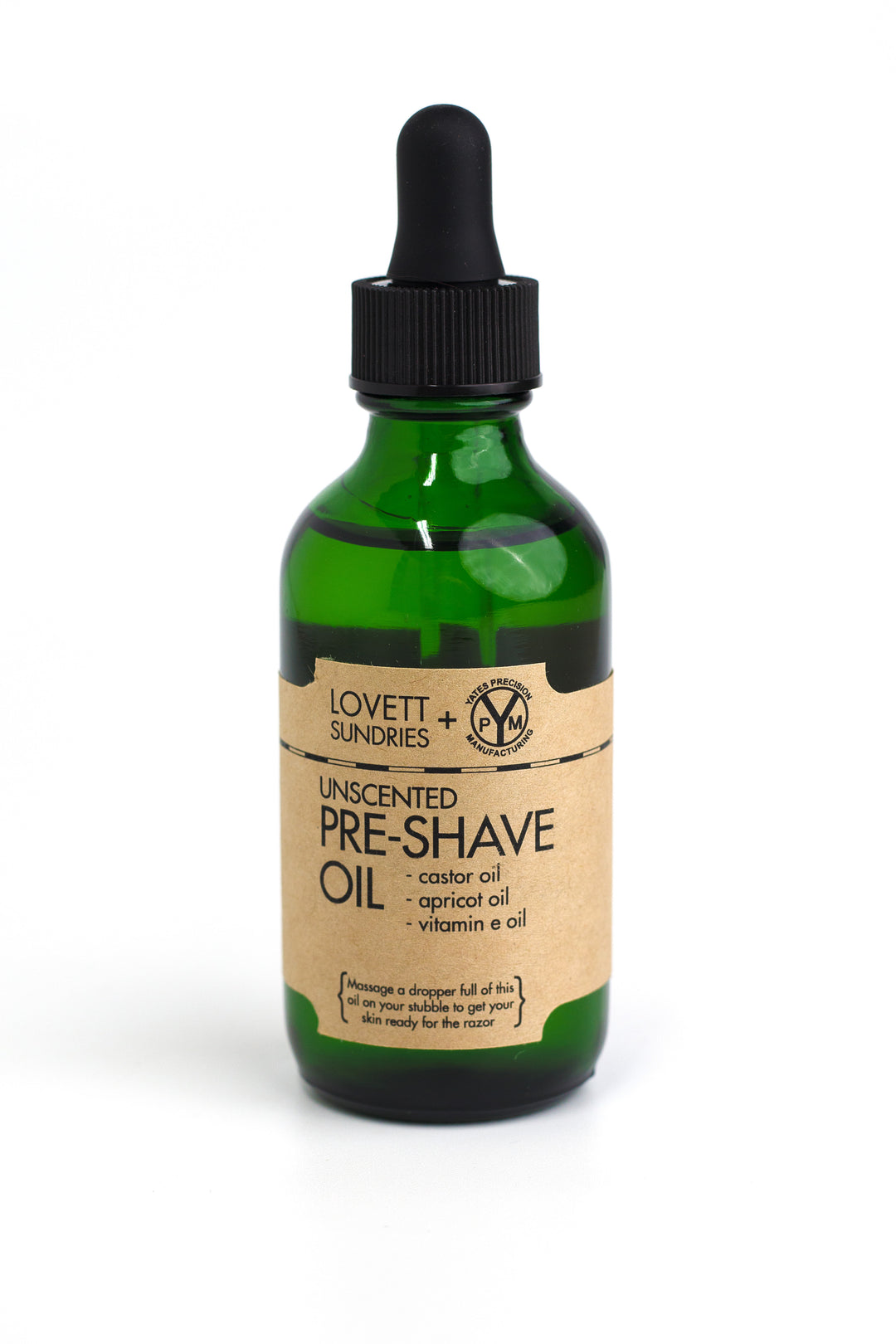 unscented pre-shave oil